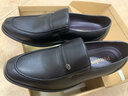 波图蕾斯皮鞋男士套脚商务休闲鞋一脚蹬轻便正装鞋婚鞋男 1805 黑色 40 实拍图