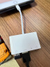 毕亚兹 苹果Lightning转HDMI转换器 手机连投影仪投屏连麦克风声卡U盘鼠标 支持iPhone14/13/12/ipad P41 实拍图