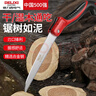 德力西电气（DELIXI ELECTRIC）手锯木工锯子家用小型手持锯木头锯树神器折叠锯手拉锯手动农具 直锯【350mm】SK9特氟龙带锯套 实拍图