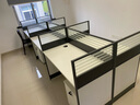 鼎珂家具 职员办公桌椅组合办公卡位卡座现代屏风工位办公室电脑桌工作台 对坐6人位(含柜) 实拍图