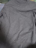 真维斯（Jeanswest）男士秋冬季新款圆领套头针织衫打底时尚薄款舒适弹力百搭上衣 灰色-圆领 3XL 码 170-190斤 实拍图