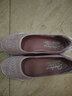 斯凯奇（Skechers）单鞋女鞋夏季透气舒适一脚蹬平底浅口轻便休闲鞋工作鞋100686 实拍图