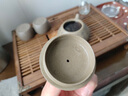 沐磁 陶顺清纯手工景舟石瓢紫砂壶宜兴原矿蟹壳青泡茶壶家用功夫茶具 景舟石瓢壶-300cc 实拍图