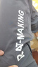 歌朴伟冰丝休闲裤子男夏季薄款速干运动宽松束脚春秋透气男士九分长裤 S029-灰色 2XL 实拍图