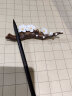 【全网低价，真便宜直播间】六品堂 玉兰花枝笔架陶瓷笔搁创意多功能古风小香插香托书法国画用品文房四宝桌面小摆件练字放毛笔的搁笔架 实拍图