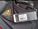 阿迪达斯 （adidas）t恤男夏季运动透气轻薄宽松棉短袖 黑/金（经典款） 2XL  实拍图