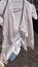 全棉时代纯棉新生婴儿连体衣服新款抗菌纱布宝宝春夏满月服和袍 花园物语粉【四季款】 59cm （0-3个月） 实拍图