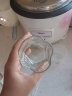 皇家洛克（ROYALLOCKE）玻璃水杯家用INS风水杯加厚威士忌酒杯茶杯果汁牛奶咖啡杯 透明色小号1只 实拍图