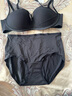 安莉芳宋轶同款套装礼盒无钢圈小胸聚拢性感文胸内裤 黑玫瑰 75BL  实拍图