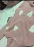 爱慕内衣秋冬舒适半边绒睡衣女家居服套装绵绵冬季AM466801粉170 实拍图
