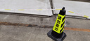 腾驰 反光路锥橡胶方锥请勿泊车禁止停车牌专用车位雪糕筒路障警示柱交通设施 橡胶4斤（黄黑禁止停车）10个 实拍图
