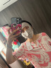夏秦真丝防晒面罩全脸口罩100%桑蚕丝脸基尼防紫外线口罩女春夏 【灰+咖】2只装真丝面罩 经典款 实拍图