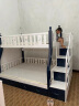 欧梵森（OUFANSEN）欧梵森包安装兰秀 实木儿童床上下床高低床双层双人床 上下铺 梯柜款240CM 上铺宽130下铺宽150 晒单实拍图