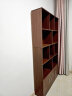 蔓斯菲尔（MSFE） 书架简约落地收纳多功能大容量省空间储物架多层置物书架柜子 【10格】100*24*180cm橡木色 实拍图