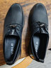 VOLO犀牛男鞋软底商务休闲皮鞋男士免系带冬季百搭板鞋 黑色 40 实拍图