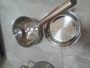 铿锵316不锈钢奶锅家用日式雪平锅煮奶煮面无涂层辅食锅婴儿煎煮一体 蒸格【316钢 特厚】 18cm 实拍图