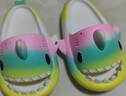 LATE TIME卡通彩虹小鲨鱼儿童拖鞋夏季男童室内防滑洗澡女宝宝亲子凉拖外穿 实拍图