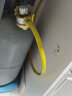 海立2米天燃气软管煤气管5层钢丝防爆管液化气连接管热水器燃气灶家用 实拍图
