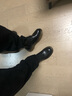 马登工装经典复古马丁靴男英伦风通勤百搭靴子加绒高帮男士休闲皮鞋春 经典黑色 【硬皮光面6孔】 44 (270mm) 男码 实拍图