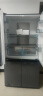 奥马（Homa）欧洲臻品586升超薄大容量十字对开家用除菌电冰箱宽幅变温一级变频风冷无霜四开门BCD-586WDH/B 实拍图