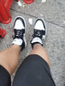 耐克（NIKE）【潮】Air Jordan aj1板鞋男女情侣款低帮耐磨透气休闲运动篮球鞋 DC0774-101  黑白熊猫 男女同款 43 实拍图