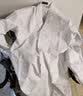 建超服饰纯棉化学实验服白大褂工作服白袍子全棉防尘服卫生白大衣男女款 全棉白大褂男式松紧袖口 XL 实拍图