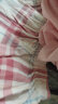 红豆睡衣女棉质夏季短袖亲子套装纯色圆领上衣纯棉格纹短裤红豆绵舒适可外穿家居服9202 樱花粉 165/88A 晒单实拍图
