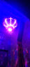 梦多福灯笼大门挂的阳台彩灯新年春节室外走马灯旋转灯笼电动发光红灯笼 星月款一对装55cm＋吸顶盘 10cm 80#（直径55cm） 晒单实拍图