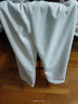 杳纭（YAOYUN）加绒加厚灯芯绒裤女秋冬新款高腰宽松运动裤显瘦休闲裤子 米白【加绒加厚 束脚】 M 建议95-115斤 实拍图