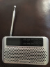 飞利浦（PHILIPS） SBM120插卡音响老人FM收音机U盘插卡多音乐播放器迷你多功能音响 银色+16G歌曲卡套餐 实拍图