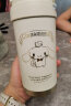 杯具熊（BEDDYBEAR）双饮保温杯陶瓷内胆咖啡杯办公父亲节礼物水杯500ML大耳狗 实拍图