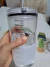 圆舍（Yumsir） 网红吸管杯成人耐热玻璃杯冷萃咖啡杯带刻度ins风密封孕妇喝水杯 热气球550ml款（带吸管、杯套） 实拍图