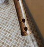 伶吟一节紫竹笛子优质考级笛专业素笛大漆笛子竹笛 基本套餐 D调 实拍图