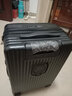 翰采大容量行李箱可上飞机前开盖登机箱小型密码箱旅行箱拉杆箱皮箱 双隔离侧开口【明日达/送上门】尊贵黑 22英寸 【短途旅行】多功能/加厚/顶配 实拍图