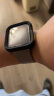 SwitchEasy Colors 适用S9手表壳 Apple Watch Series8代硅胶全包软壳 黑色 44/45mm 晒单实拍图