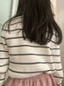 巴拉巴拉儿童毛衣女童秋装针织衫小童中大童木耳边可爱甜美风208424103002 实拍图