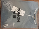 罗蒙（ROMON）冰丝感短袖T恤男士2025夏运动速干衣弹力透气打底衫男01BS灰色XL 实拍图