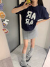 宝娜斯袜套女堆堆袜春秋季厚款保暖小腿袜子女雪地靴袜套长筒护膝jk腿套 【中灰】 2双 直筒款：针织小腿袜套（40cm） 实拍图