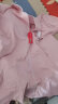 猫人（MiiOW）【A级防螨抗菌纯棉】女士睡衣女秋可爱小白兔可外穿开衫粉色2XL 晒单实拍图