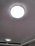 德力西（DELIXI） 照明LED吸顶灯卧室客厅灯MX797系列家用超薄现代简约灯具灯饰 雅白 36W三段调光/16-24平 晒单实拍图