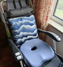 猫太子成人坐垫办公室增高夏天凉垫透气久坐屁垫汽车居家坐姿矫正椅垫灰 实拍图