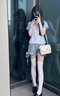 欧时纳（JUST STAR）包包女款2025年新款轻奢斜挎包百搭高级ck风小方包生日礼物女包 实拍图