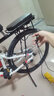 洛克兄弟（ROCKBROS）自行车后座架山地车后货架川藏尾架行李架单车装备配件 B款全快拆带挡泥板+软垫+脚踏板 实拍图
