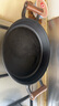 典匠铸铁锅双耳平底锅家用老式生铁煎锅加厚生煎烙饼30cm 30木柄双耳煎锅 实拍图