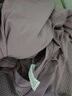 瑜伽少女 夏季运动套装女速干健身衣大码跑步服短袖透气瑜伽服薄款 紫上衣+紫短裤 S(80-95斤) 实拍图