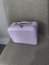 爱情海化妆包女便携旅行大容量带镜子洗漱包高颜值手提护肤品收纳箱旅游 【紫色】化妆师专用化妆箱出差 随身口红包防泼水出门化妆刷收纳 实拍图