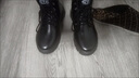 昌祥回力马丁靴男靴秋冬季英伦风工装皮靴子男加绒棉鞋高帮男鞋防水机车靴 MD-MD101黑色 单层 41 实拍图