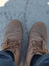 鼎固劳保鞋男鞋冬季防臭防砸防刺穿钢头轻便牛筋软底电焊工工作鞋 高帮卡其色真皮 牛筋底四季款 41 实拍图
