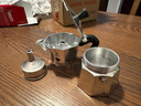 比乐蒂（Bialetti） Bialetti比乐蒂摩卡壶咖啡壶意大利进口家用意式经典单阀八角壶 经典银色3杯份 实拍图