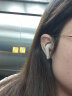爱国者（aigo）【ENC通话降噪】真无线蓝牙耳机通话半入耳游戏运动跑步耳机 苹果华为小米安卓通用TA68 奶茶色 实拍图